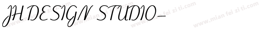 JH DESIGN STUDIO字体转换